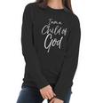 Cute Christian Salvation Quote Gift I Am A Child Of God Women Long Sleeve Tshirt