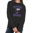 Daddy Shark Lover Best Christmas Gifts For Dad Women Long Sleeve Tshirt