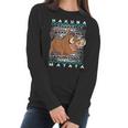 Disney Lion King Pumba Ugly Christmas Graphic T-Shirt Women Long Sleeve Tshirt