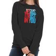 Divine Mercy Jesus I Trust In You St Faustina Women Long Sleeve Tshirt