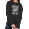 Donkey Kong Super Strong Vintage Women Long Sleeve Tshirt