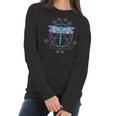 Dragonfly Pastel Goth - Soft Goth Aesthetic Clothes Occult Women Long Sleeve Tshirt