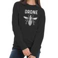 Drone Bee Colony Hive Beekeeping Women Long Sleeve Tshirt