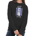 Faith In Jesus Promised Messiah Israel Flag Women Long Sleeve Tshirt