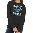 Fathers Day Gift From Wife Son Daughter Daddy Shark Doo Doo Women Long Sleeve Tshirt