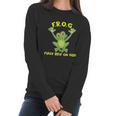 Frog Fully Rely On God Christianity Gift Women Long Sleeve Tshirt