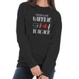 Frontline Warrior Teacher Gift For Teacher Good Women Long Sleeve Tshirt