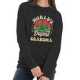 Funny 420 Weed Pot Vintage Matching Worlds Dopest Grandma Women Long Sleeve Tshirt