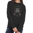 Funny Christmas Vacation I DonKnow Margo Women Long Sleeve Tshirt