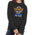 Funny Engineer I Have Been Social Distancing For Years Women Long Sleeve Tshirt