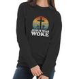 Funny Liberal Christian Democrat Jesus Was Woke Women Long Sleeve Tshirt