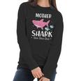 Funny Mother Pink Shark Doo Doo Doo Women Long Sleeve Tshirt