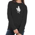 Funny Shoot Cringe Chicken Hype Dance Move Women Long Sleeve Tshirt