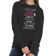 Funny Wine Lover Gift Another Wine Bottle With No Genie Women Long Sleeve Tshirt