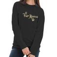 Fur Mama Cute Cat Lover Dog Mom Women Long Sleeve Tshirt