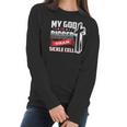 My God Is Bigger Than Sickle Cell Women Long Sleeve Tshirt