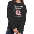 Grandma Shark Doo Doo Halloween Costume Christmas Gift Women Long Sleeve Tshirt