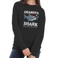 Grandpa Shark Christmas Mommy Shark Daddy Shark Baby Women Long Sleeve Tshirt