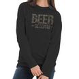 Grunt Style Realtree Edge Beer Season Women Long Sleeve Tshirt