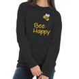 Be Happy Beekeeper Honey Pollen Gift Women Long Sleeve Tshirt