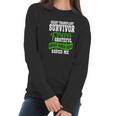 Heart Transplant Organ Recipient Survivor Gift Women Long Sleeve Tshirt