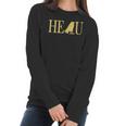 Heru Ancient Egyptian Kemetic God Horus Women Long Sleeve Tshirt