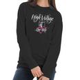 High Voltage Line Wife Black Women Long Sleeve Tshirt