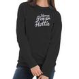 Horsepower Hottie Car Sled Fast Powerful Hot Rod Tee Women Long Sleeve Tshirt