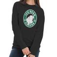 Ice Bear Coffee Women Long Sleeve Tshirt