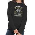 June 1974 47Th Birthday Gift 47 Years Old Men Women Women Long Sleeve Tshirt