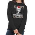 Kamala La La La Ugly Christmas Sweater Women Long Sleeve Tshirt