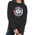 Kansas City Missouri Fire Rescue Department Firefighters Women Long Sleeve Tshirt