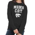 Kansas State Wildcats Mama Cat Apparel Women Long Sleeve Tshirt