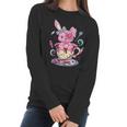 Kawaii Pastel Goth Cute Creepy Rabbit Menhera Occult Bunny V2 Men Women T-Shirt Graphic Print Casual Unisex Tee Women Long Sleeve Tshirt