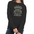 Legends Were Born In April 1952 70Th Birthday 70 Years Old Women Long Sleeve Tshirt