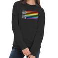 Lgbt Gay Saber Tee Rainbow Lgbt Pride Month 2022 Graphic Design Printed Casual Daily Basic Women Long Sleeve Tshirt