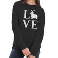 Womens Love Bunny Cute Adorable Easter Sunday Rabbit Women Long Sleeve Tshirt