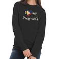 I Love My Pinay Wife Cute Filipina Philippines Pride Gift Women Long Sleeve Tshirt