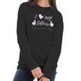 I Love My Silkies - Silkie Chickens Shirt Women Long Sleeve Tshirt