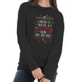 Now I Have A Machine Gun Ho Ho Ho Funny Christmas Women Long Sleeve Tshirt