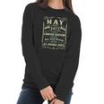 May 1972 49Th Birthday 49 Years Old Men Women Women Long Sleeve Tshirt