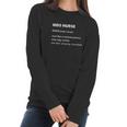 Mds Nurse Gift Funny Nursing Gifts Women Long Sleeve Tshirt