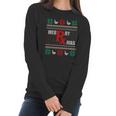 Merry Xmas Pharmacist Ugly Christmas Sweater Pharmacy Tech Sweater Women Long Sleeve Tshirt