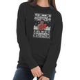 Mike Tyson Punch Everyone Has A Plan Until Ugly Christmas Women Long Sleeve Tshirt