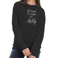 Molly Name Personalized Girls Women Cute Pink Gift Women Long Sleeve Tshirt