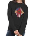 Moroccan Flag Morocco Men Women Kids Gift Women Long Sleeve Tshirt