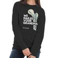 We Nailed Your Grandma Scrub Tech - Funny Ortho Hip Surgery Women Long Sleeve Tshirt