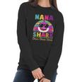 Nana Shark Gift Doo Doo Doo Women Long Sleeve Tshirt