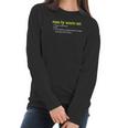 Womens Nasty Woman Dictionary Definition Women Long Sleeve Tshirt