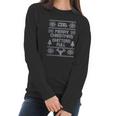 New York Fashion Police Merry Christmas Shitters Full Crewneck Xmas Holiday Women Long Sleeve Tshirt